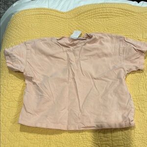 Zara Kids Short Sleeve Tee - Light Pink